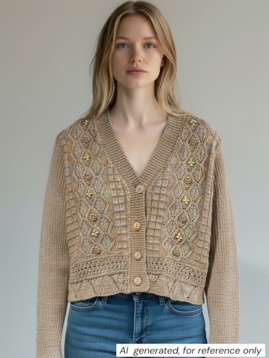 AEIRY Sweaters - #107 - AEIRY - VINTAGE CARDIGAN // PTP - 17 / L - 21
